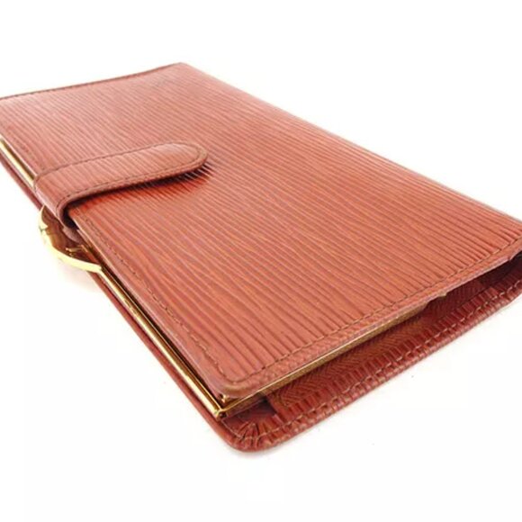 Louis Vuitton Wallet Purse Epi Brown Woman unisex Authentic Used main image 0